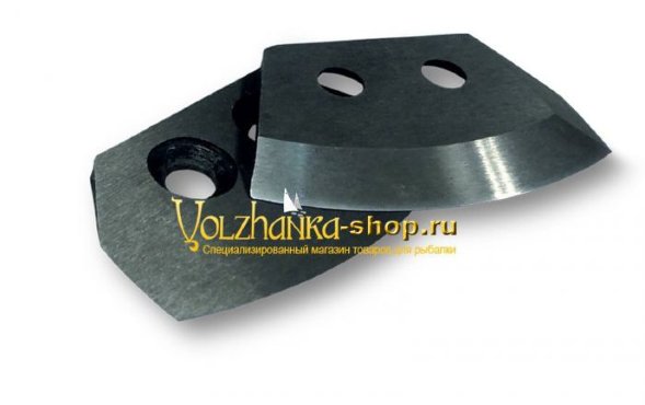 Ножи для ледобура Nero 130R полукруглые правое вращение, нержавеющая сталь 4001-130HCR 2 шт.