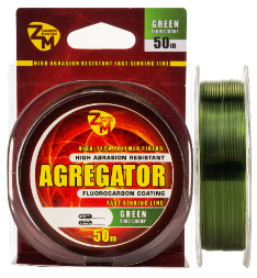 Леска ZanderMaster AGREGATOR 50m, 0.234мм х 5.7кг зелёная