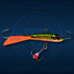 Балансир рыболовный для зимней рыбалки Sprut Hijaro №3 6г 40мм GGR-EP