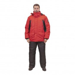 Костюм Onerus поплавок ФИШЕР -45 Таслан Красный/Черный 52-54 рост 182-188