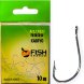 Крючок FISH SEASON Kairyo han-sure-ring №1 BN 10шт 11027-01F