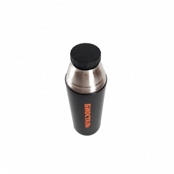 Термос Биосталь-СПОРТ с узкой горловиной, цв. черный, 1,2 л