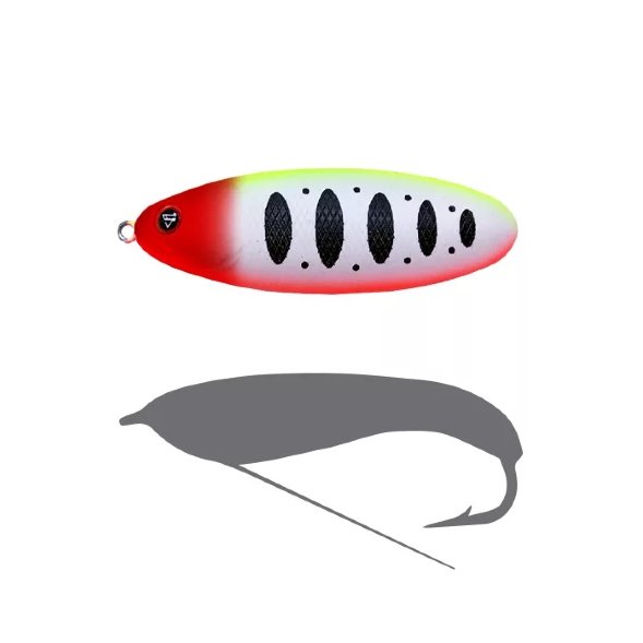 Блесна - незацепляйка SPRUT Bloody Woody Weedless Spoon 70S 15г/CLNTR