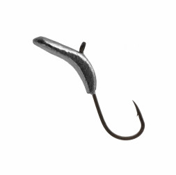 Мормышка вольфрамовая Lumicom Комар Ф4 никель, цена за 1 шт.