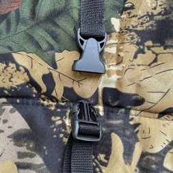 Матрас накидка на кресло-шезлонг, стул туристический, стул садовый, цвет камуфляж