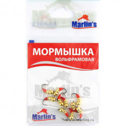 Мормышка вольфрамовая Marlin&#039;s Мураш №2 золото 7302-333