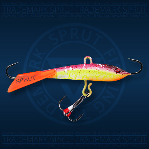 Балансир рыболовный для зимней рыбалки Sprut Tanpo №6 13г 55мм WVSPK-UV