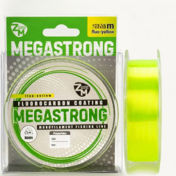 Леска ZanderMaster MEGASTRONG 100m, 0.261мм х 8.9кг жёлтая флуоресцентная